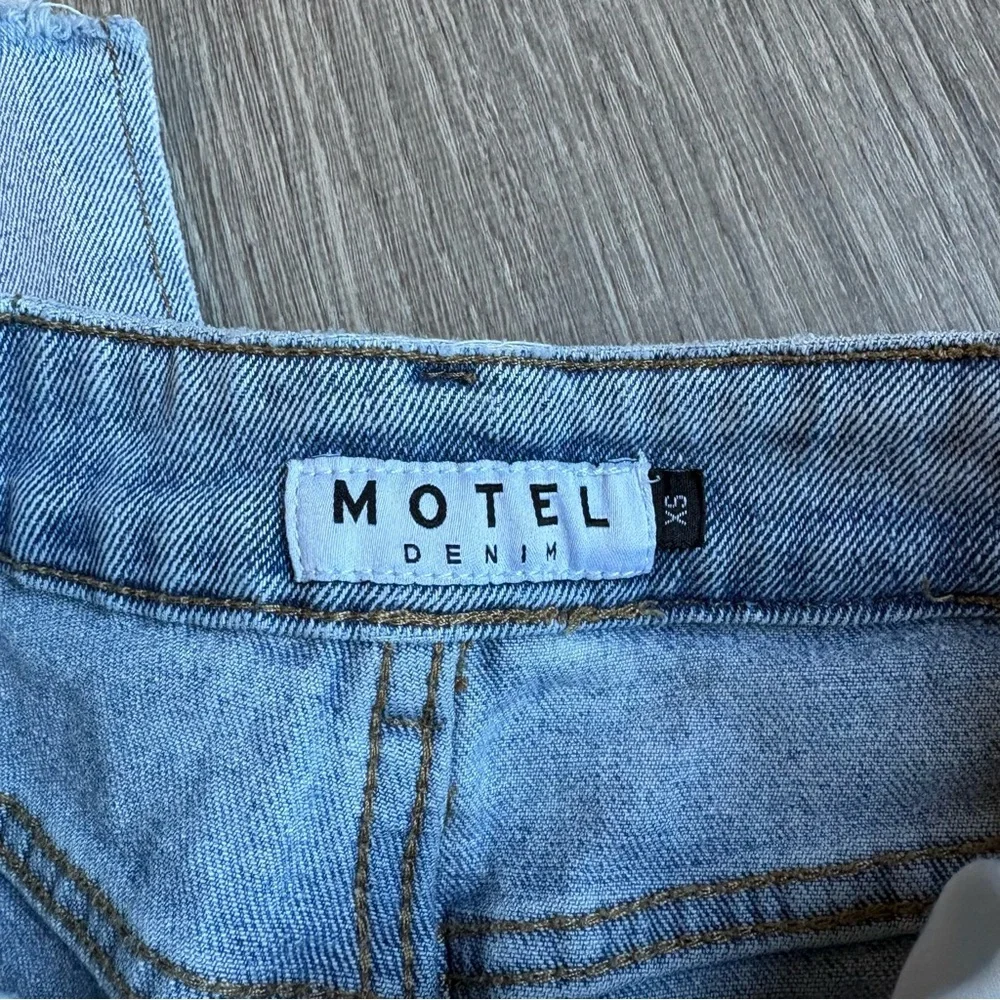 Motel Rocks Split Bootleg Jeans - Picture 6 of 6